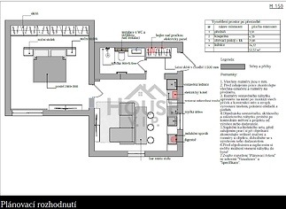 Plánovací rozhodnutí 53 m2